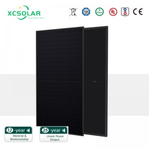 XC 555W-575W Solar Panel N-Type All Black Monocrystalline Module