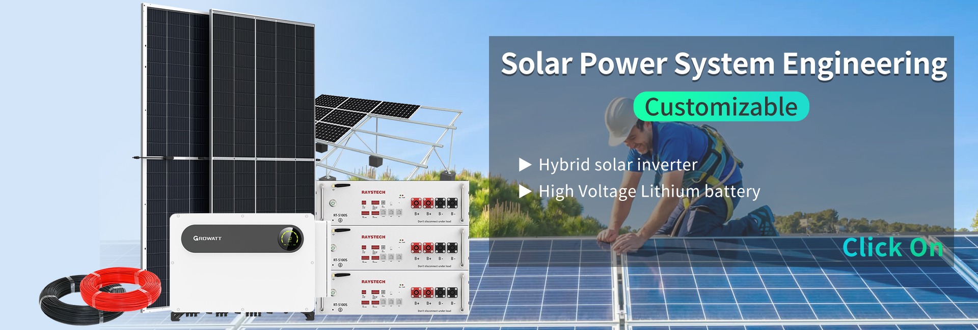 solar power system banner