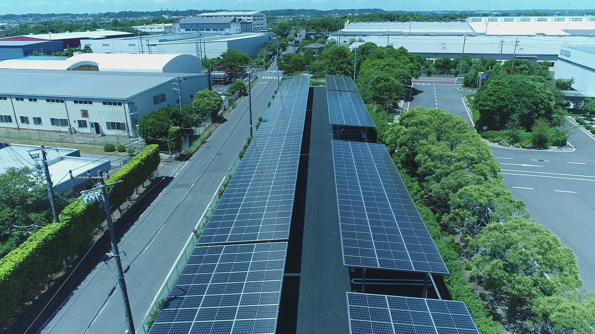 Japan-factory carport 0.3MW industrial and commercial distributed power generation project